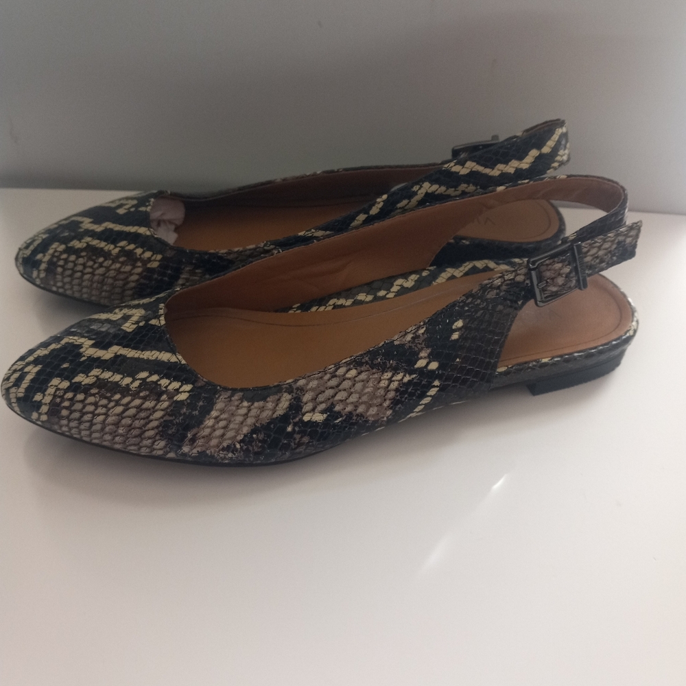 Vionic Jade Flat Slingback Boa Pointed-Toe Flat S… - image 3